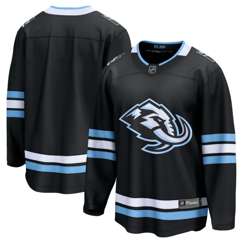 Utah Mammoth Fanatics Home Breakaway Jersey - Black - NHL 203376750