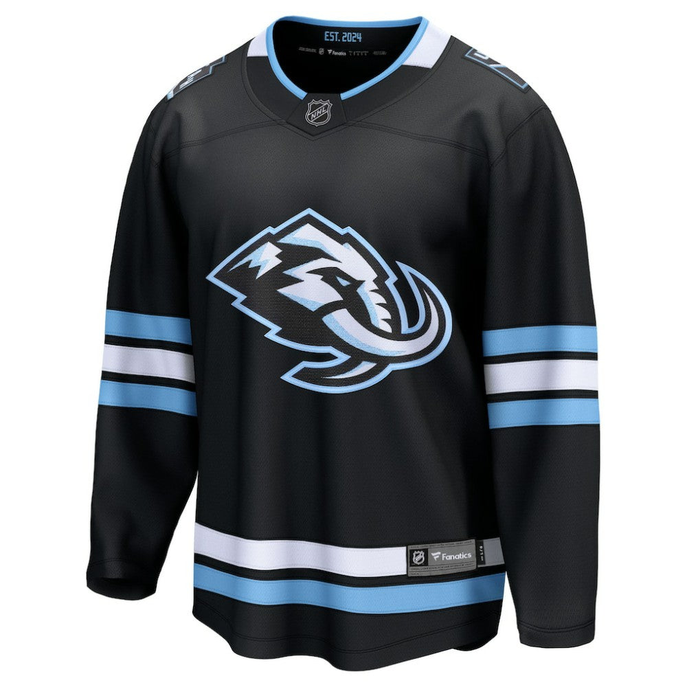 Utah Mammoth Fanatics Home Breakaway Jersey - Black - NHL 203376750