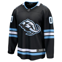 Utah Mammoth Fanatics Home Breakaway Custom Jersey - Black - NHL 203376755