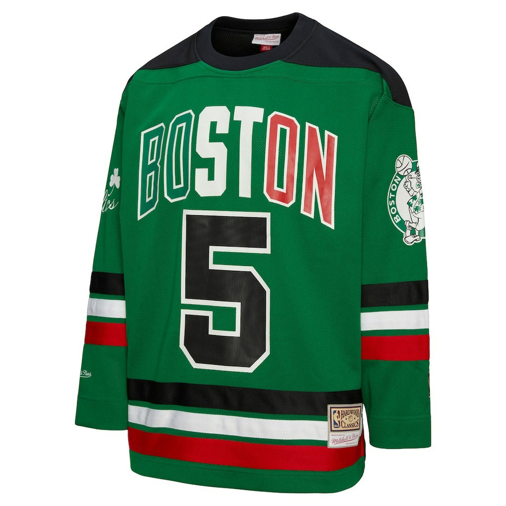 Kevin Garnett Boston Celtics Unisex Maxxed Out Fashion Hockey Jersey Kelly Green | Mitchell & Ness online