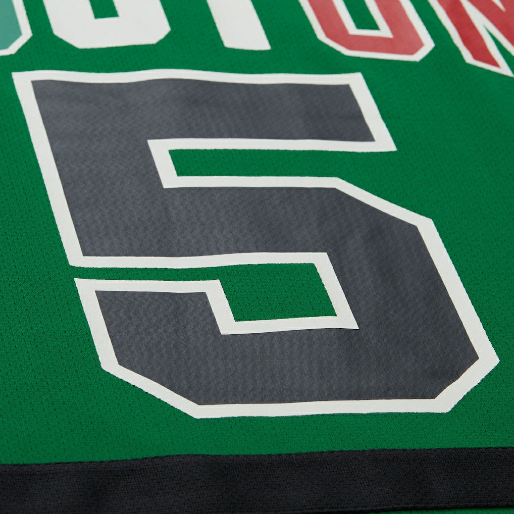 Kevin Garnett Boston Celtics Unisex Maxxed Out Fashion Hockey Jersey Kelly Green | Mitchell & Ness online