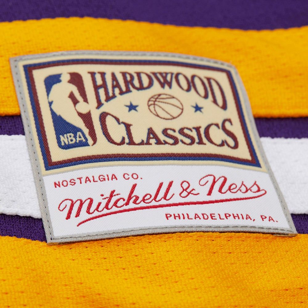Shaquille O'Neal Los Angeles Lakers Unisex Maxxed Out Fashion Hockey Jersey Purple | Mitchell & Ness discount