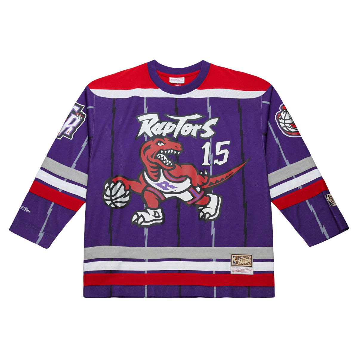 Vince Carter Toronto Raptors Unisex Maxxed Out Fashion Hockey Jersey Purple | Mitchell & Ness Near Me