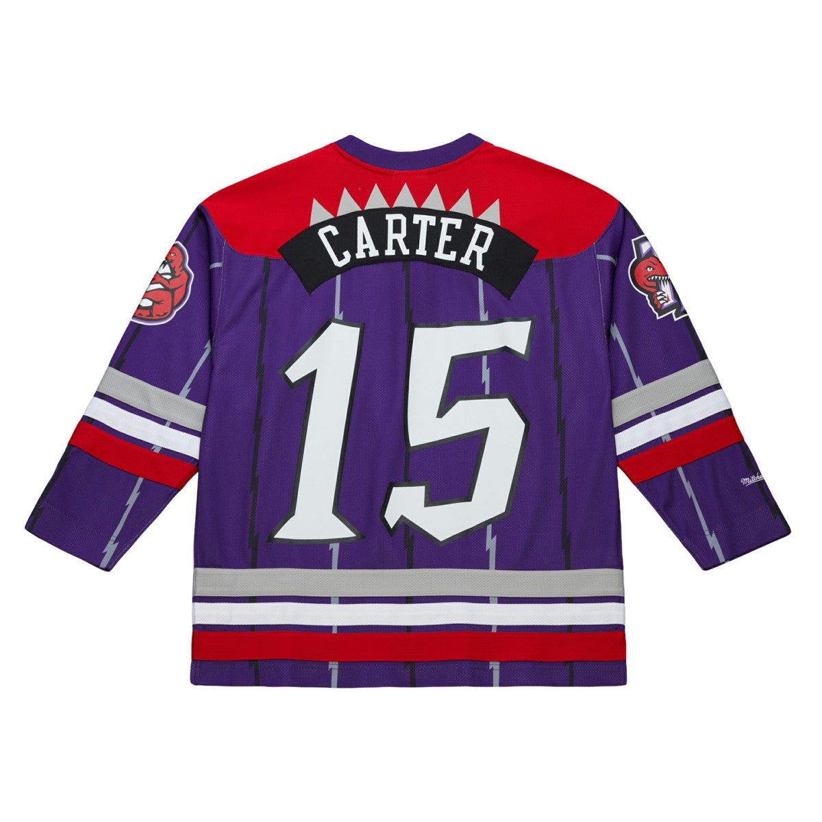 Vince Carter Toronto Raptors Unisex Maxxed Out Fashion Hockey Jersey Purple | Mitchell & Ness Near Me