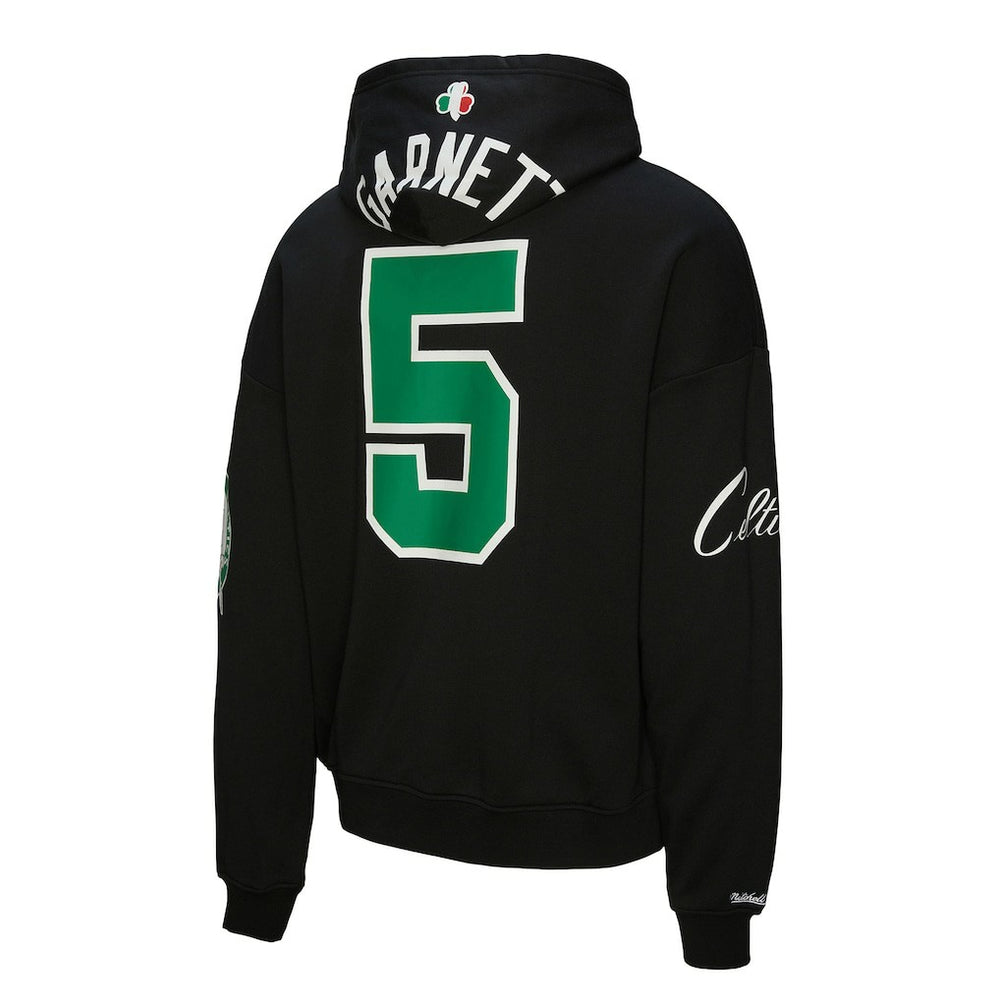 Kevin Garnett Boston Celtics Unisex Hardwood Classics Maxxed Out Full-Zip Hoodie Black | Mitchell & Ness Near Me