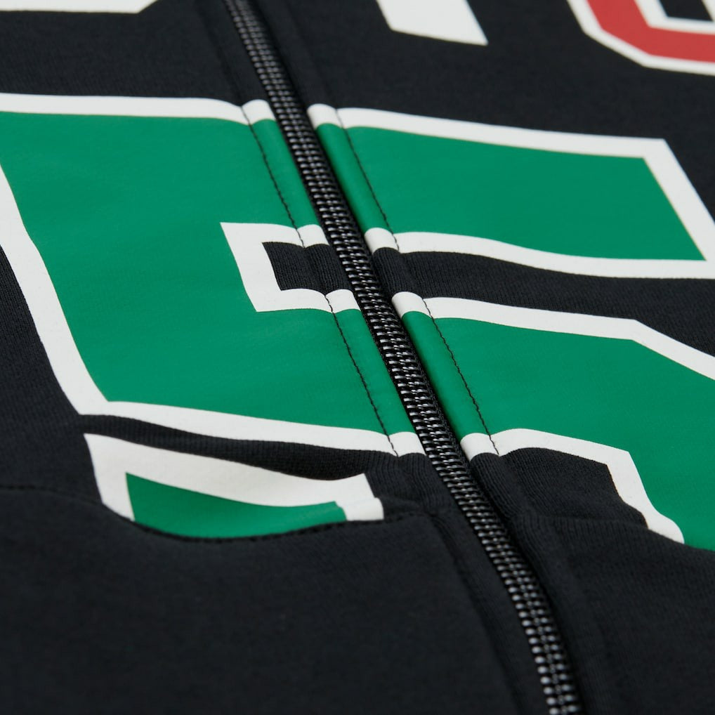 Kevin Garnett Boston Celtics Unisex Hardwood Classics Maxxed Out Full-Zip Hoodie Black | Mitchell & Ness Near Me