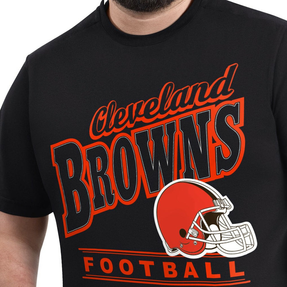Cleveland Browns G-III Sports by Carl Banks Adaptive Headliner Graphic T-Shirt Black