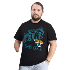 Jacksonville Jaguars G-III Sports by Carl Banks Adaptive Headliner Graphic T-Shirt Black