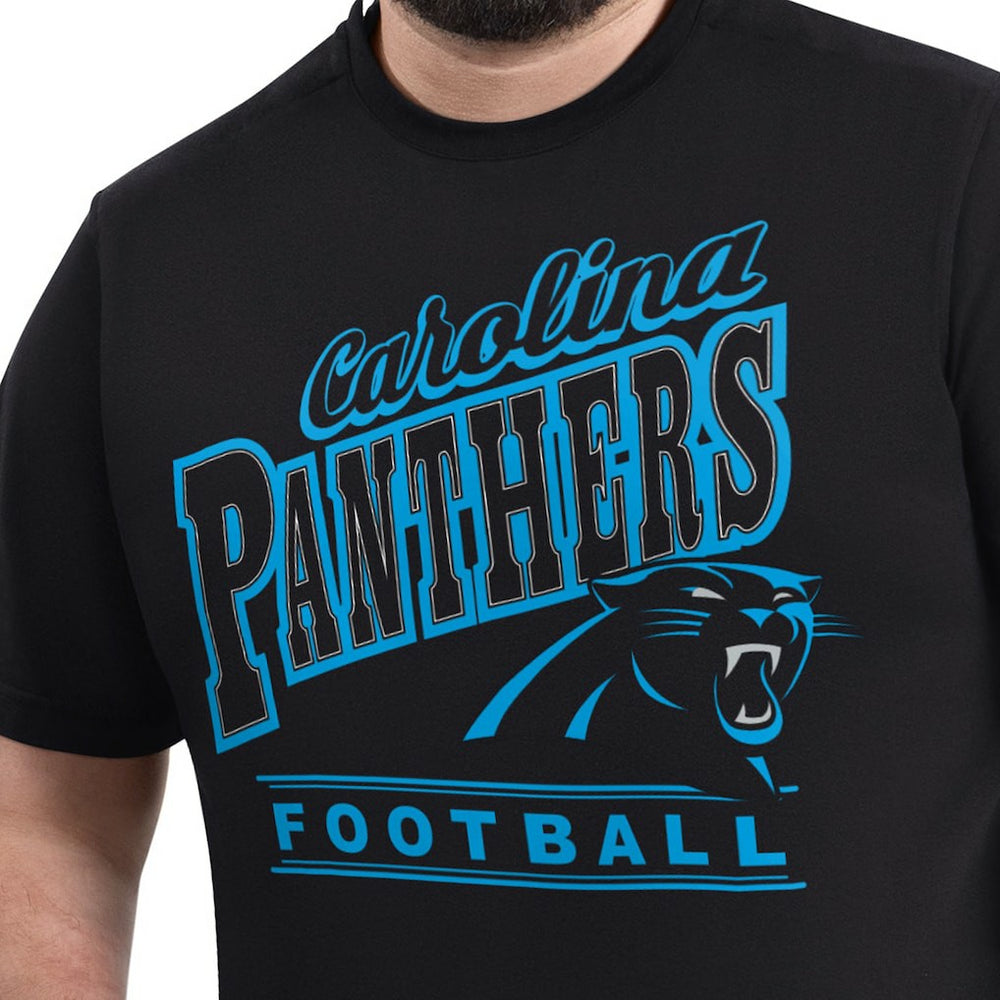 Carolina Panthers G-III Sports by Carl Banks Adaptive Headliner Graphic T-Shirt Black