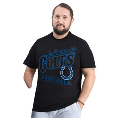 Indianapolis Colts G-III Sports by Carl Banks Adaptive Headliner Graphic T-Shirt Black