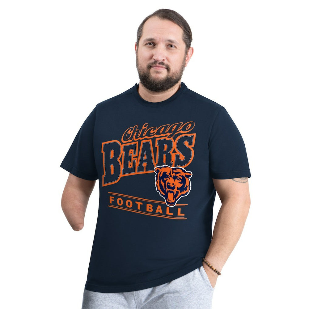 Chicago Bears G-III Sports by Carl Banks Adaptive Headliner Graphic T-Shirt Navy