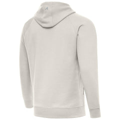 New Jersey Devils Antigua Big Logo Victory Pullover Hoodie - Cream - NHL 203377011