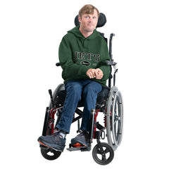 New York Jets G-III Sports by Carl Banks Adaptive Team Spirit Graphic Fleece Pullover Hoodie Green