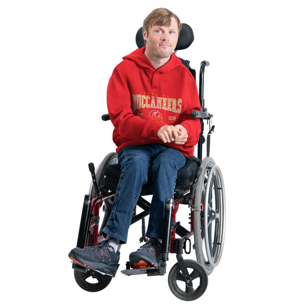 Tampa Bay Buccaneers G-III Sports by Carl Banks Adaptive Team Spirit Graphic Fleece Pullover Hoodie Red