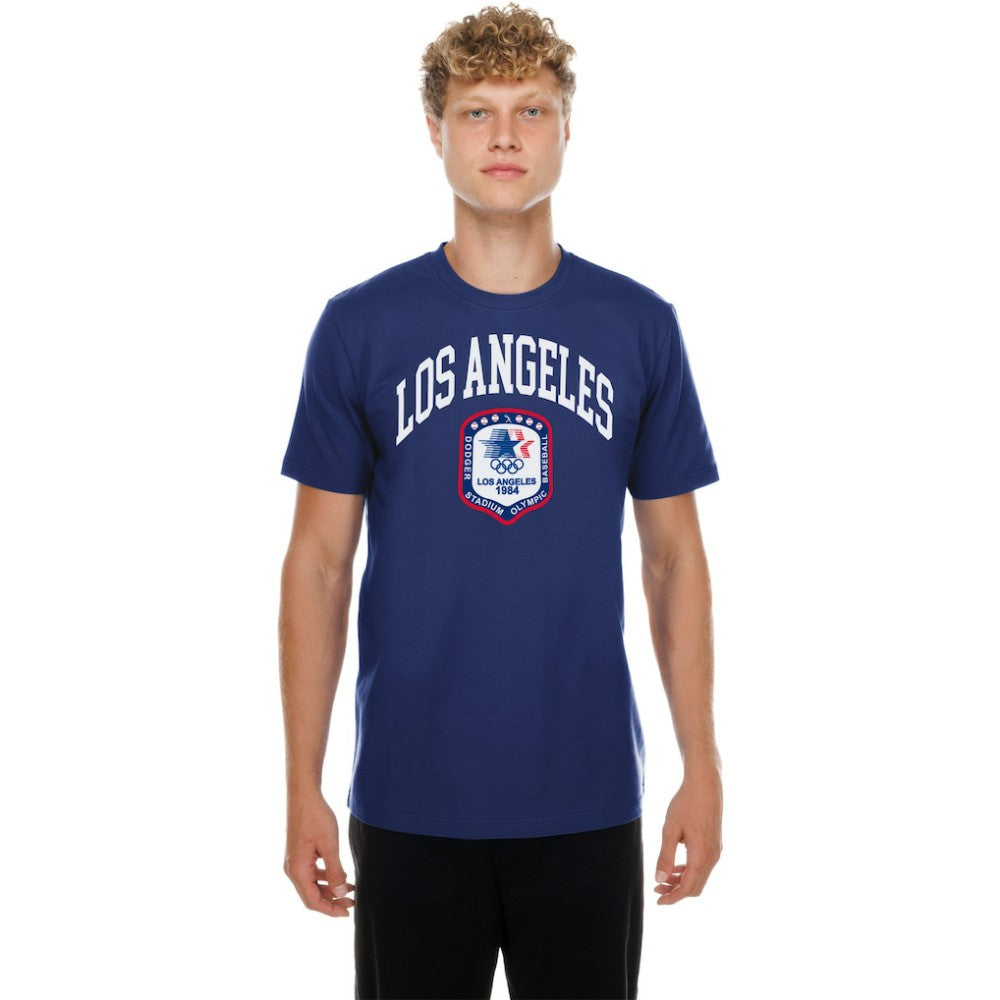 Los Angeles Dodgers x The Heritage Collection New Era LA84 Summer Olympics T-Shirt - Royal - New Era on Sale
