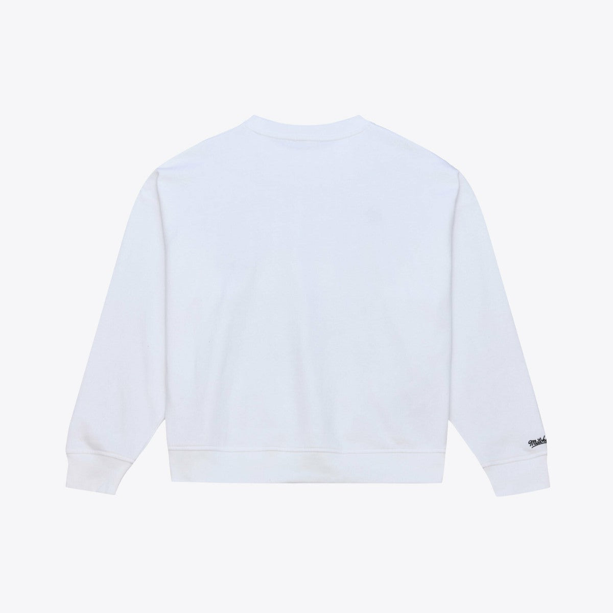 Los Angeles Lakers Women's Lightweight Block Letter Sweatshirt White | Mitchell & Ness US