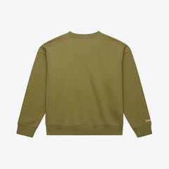 Los Angeles Lakers Women's Lightweight Script Sweatshirt Olive | Mitchell & Ness outlet