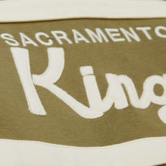Sacramento Kings Double Clutch Head Coach Hoodie Olive/Black | Mitchell & Ness for sale
