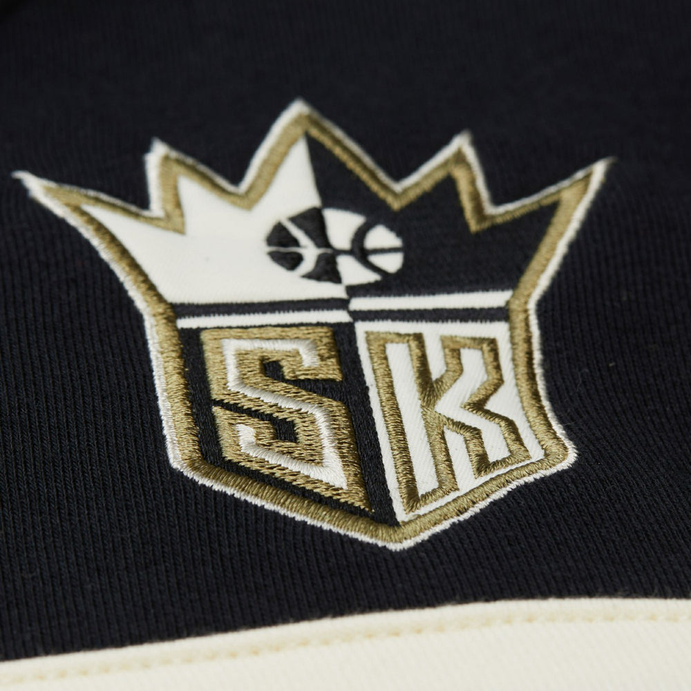 Sacramento Kings Double Clutch Head Coach Hoodie Olive/Black | Mitchell & Ness for sale