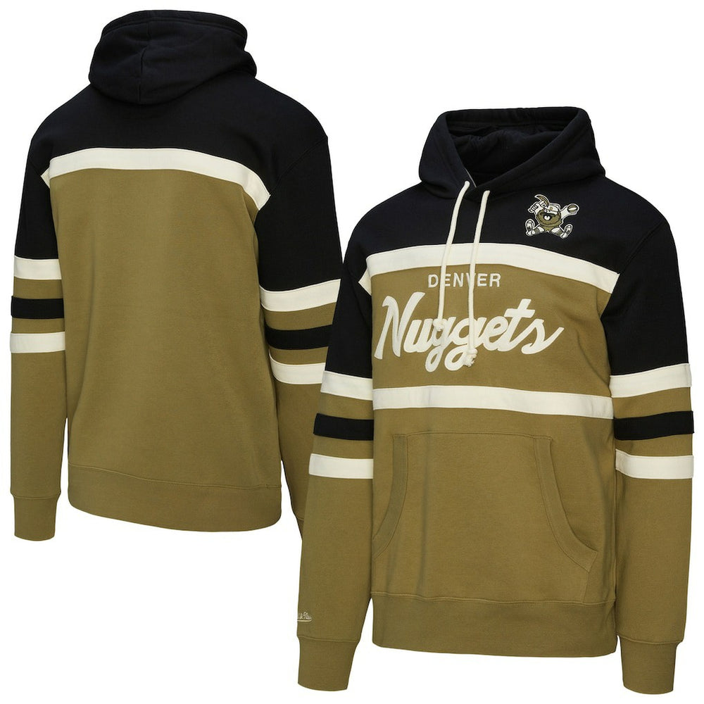 Denver Nuggets Double Clutch Head Coach Hoodie for sale Olive/Black | Mitchell & Ness for sale