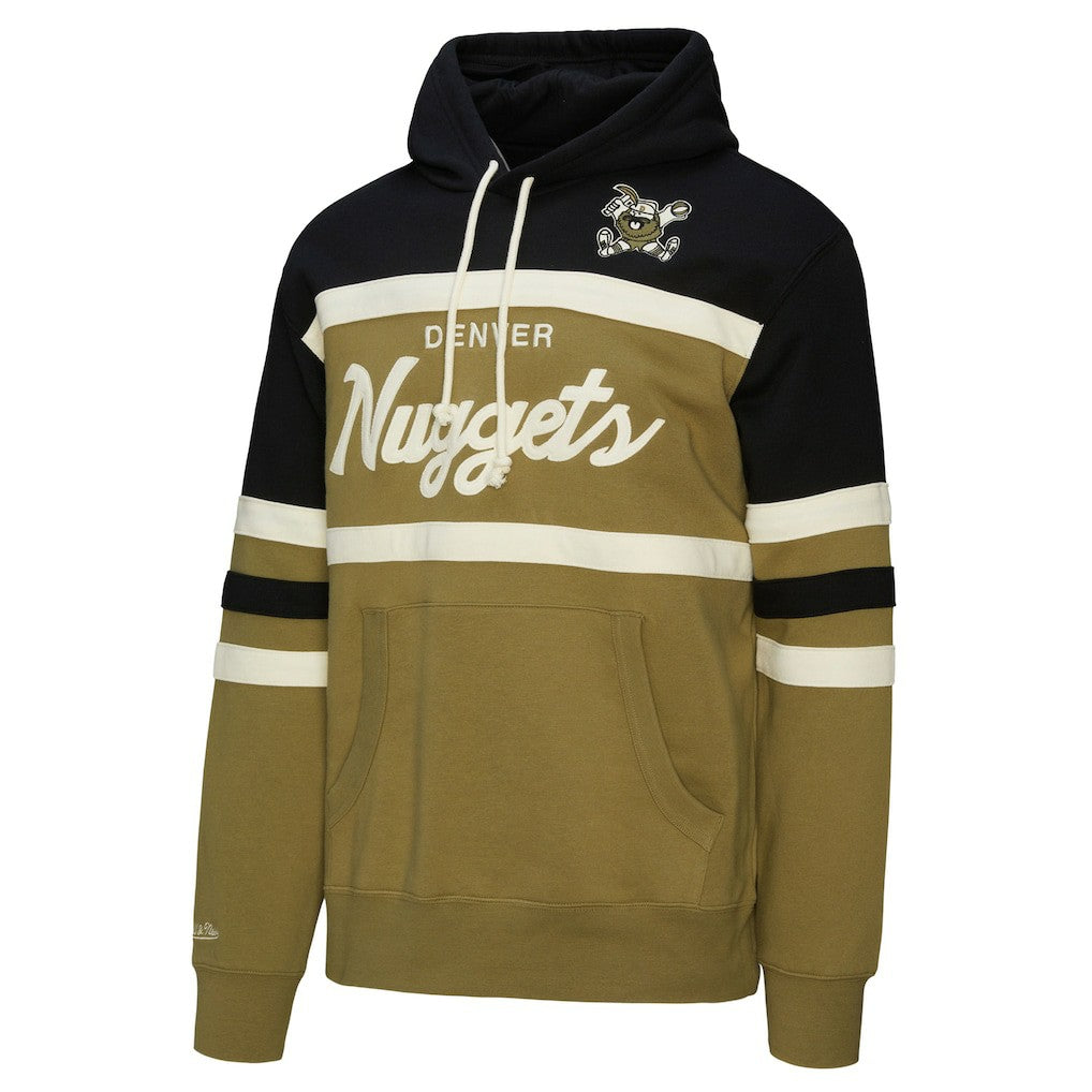 Denver Nuggets Double Clutch Head Coach Hoodie for sale Olive/Black | Mitchell & Ness for sale