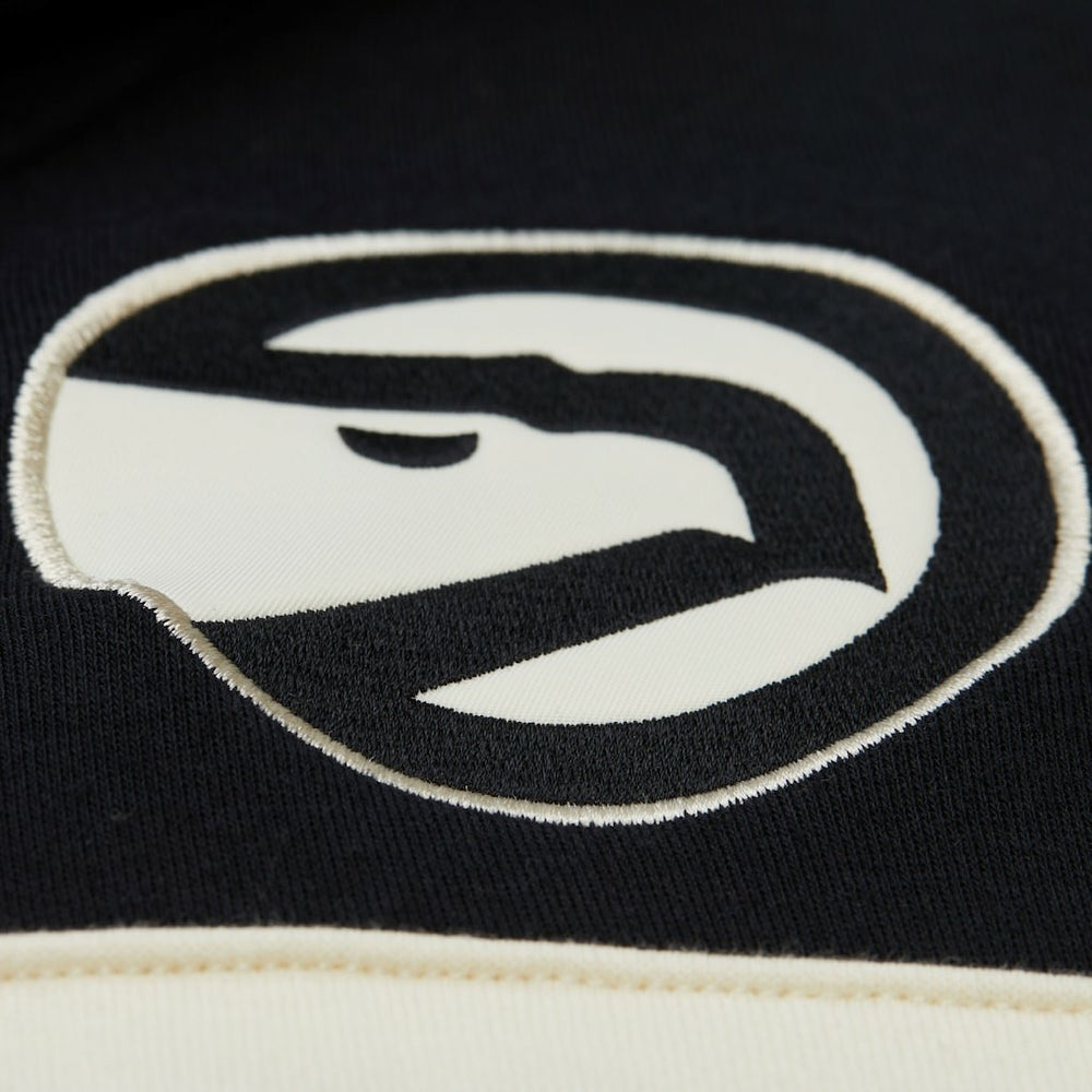 Atlanta Hawks Double Clutch Head Coach Hoodie Olive/Black | Mitchell & Ness outlet