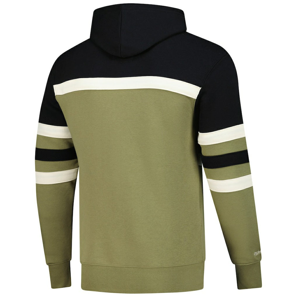 Cleveland Cavaliers Double Clutch Head Coach Hoodie for sale Olive/Black | Mitchell & Ness online