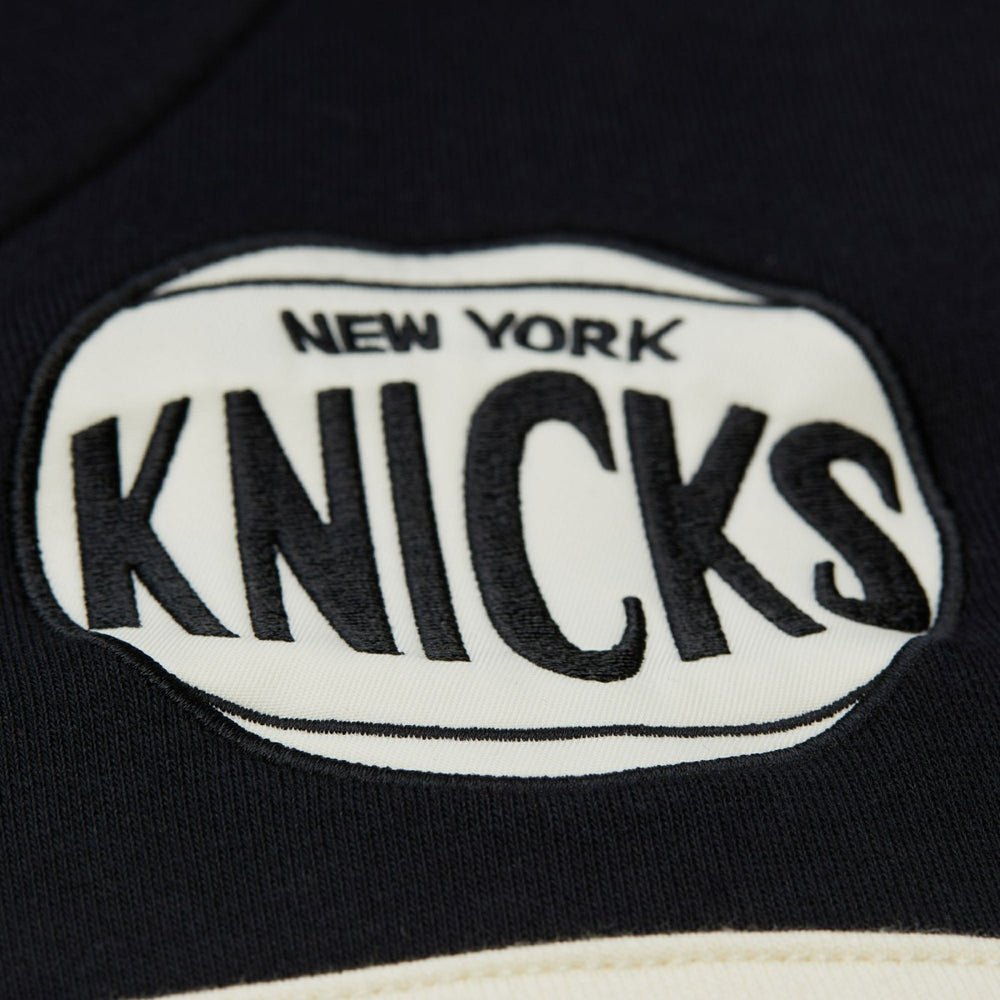 New York Knicks Double Clutch Head Coach Hoodie Olive/Black | Mitchell & Ness for sale