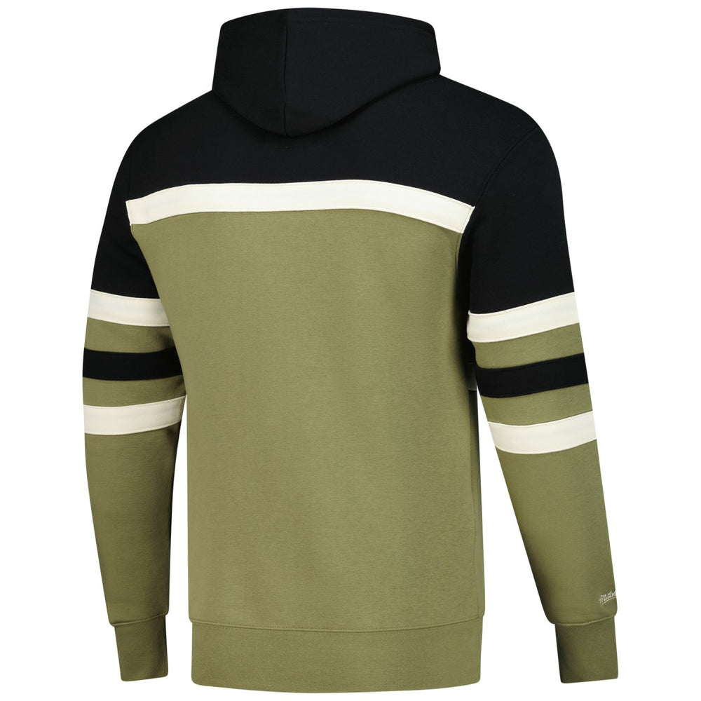 Minnesota Timberwolves Double Clutch Head Coach Hoodie Olive/Black | Mitchell & Ness Near Me