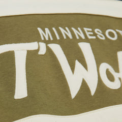 Minnesota Timberwolves Double Clutch Head Coach Hoodie Olive/Black | Mitchell & Ness Near Me