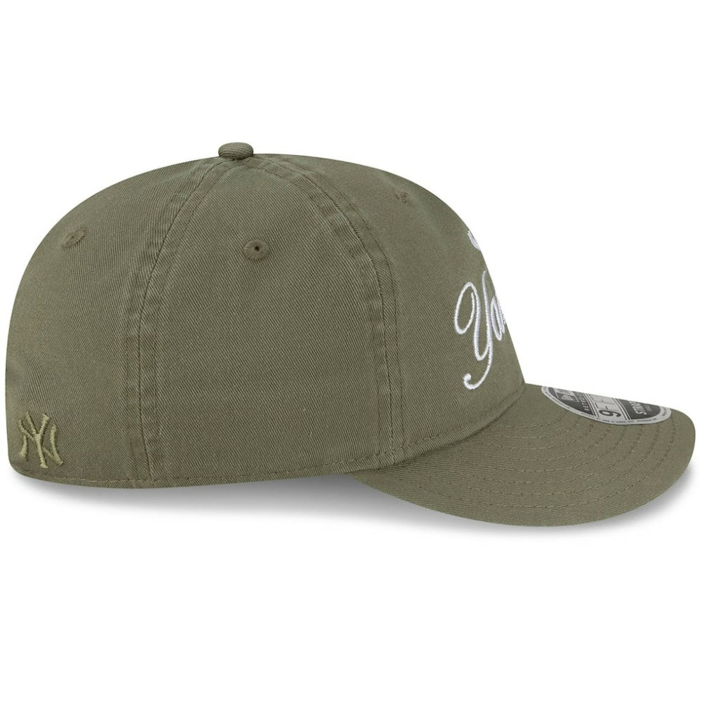 New York Yankees New Era x thisisneverthat Retro Crown 9FIFTY Adjustable Hat - Olive - New Era Online