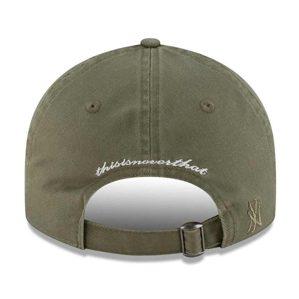 New York Yankees New Era x thisisneverthat Retro Crown 9FIFTY Adjustable Hat - Olive - New Era Online