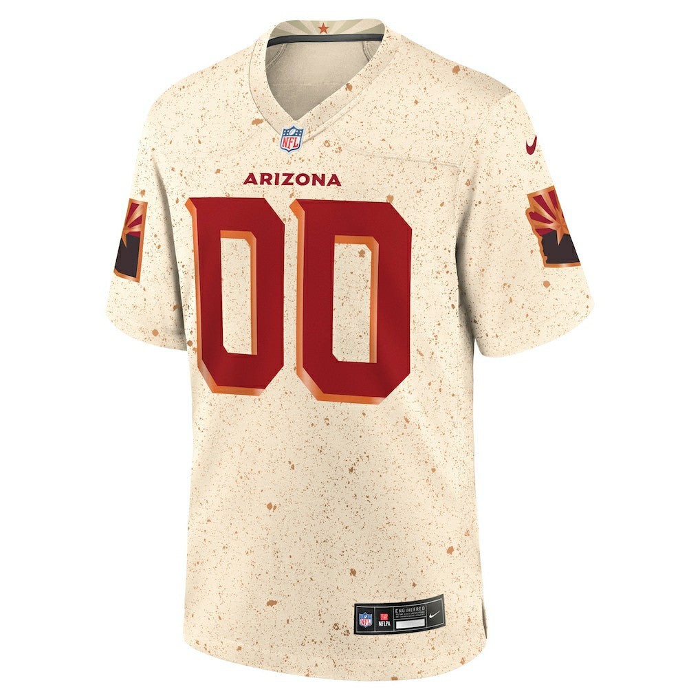Nike Arizona Cardinals 2025 Rivalries Collection Custom Game Jersey Natural