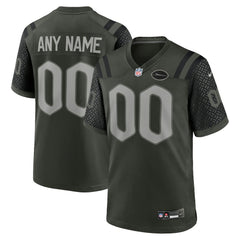 Nike New York Jets 2025 Rivalries Collection Custom Game Jersey Gotham Green