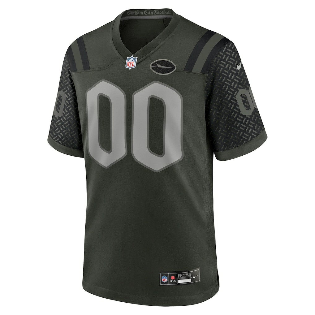 Nike New York Jets 2025 Rivalries Collection Custom Game Jersey Gotham Green