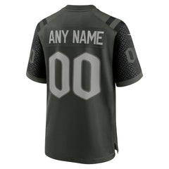 Nike New York Jets 2025 Rivalries Collection Custom Game Jersey Gotham Green