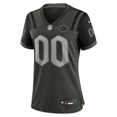 Nike New York Jets Women's 2025 Rivalries Collection Custom Game Jersey Gotham Green