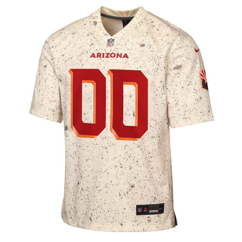 Nike Arizona Cardinals Youth 2025 Rivalries Collection Custom Game Jersey Natural