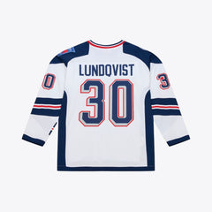Henrik Lundqvist New York Rangers Mitchell & Ness 2014 NHL Stadium Series Power Play Jersey - White - NHL 203380302