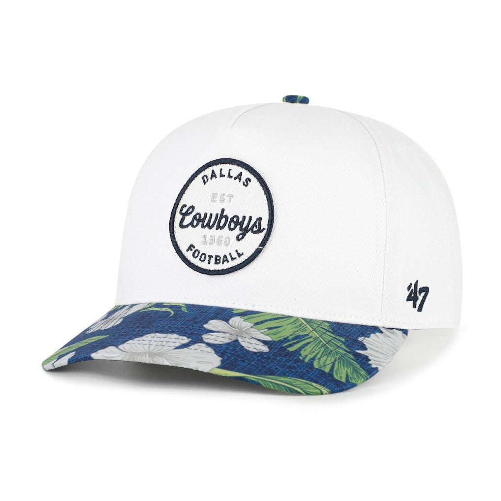 47 brand Dallas Cowboys '47 Beach Side Hitch Adjustable Hat White/Navy
