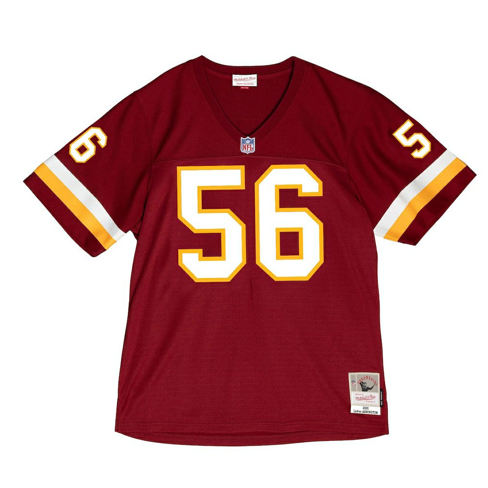 Mitchell & Ness LaVar Arrington Washington Commanders 2001 Legacy Throwback Replica Jersey Burgundy