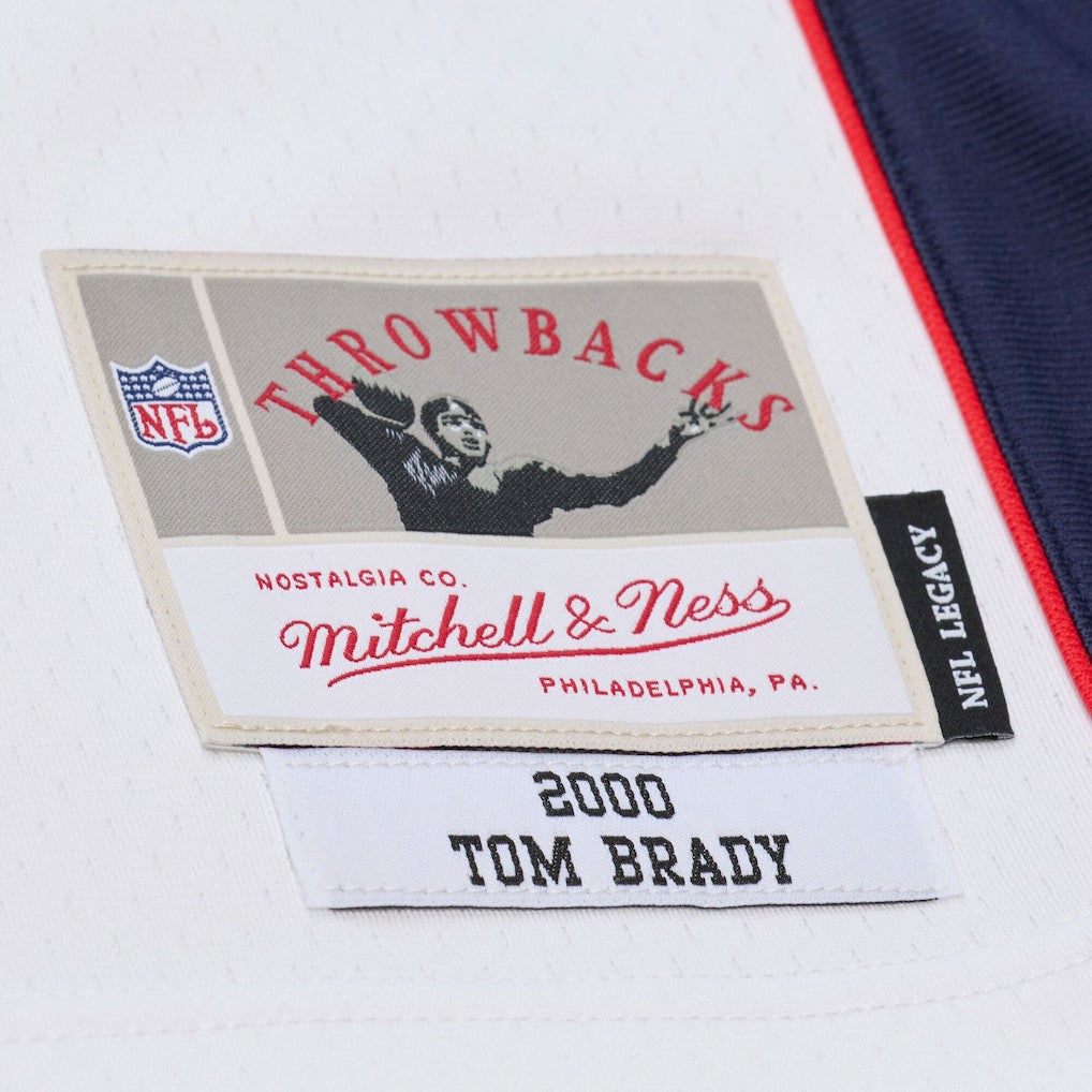 Mitchell & Ness Tom Brady New England Patriots 2000 Legacy Replica Jersey White