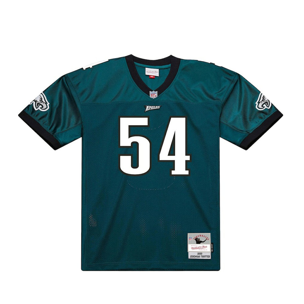 Mitchell & Ness Jeremiah Trotter Philadelphia Eagles 2000 Legacy Throwback Replica Jersey Green