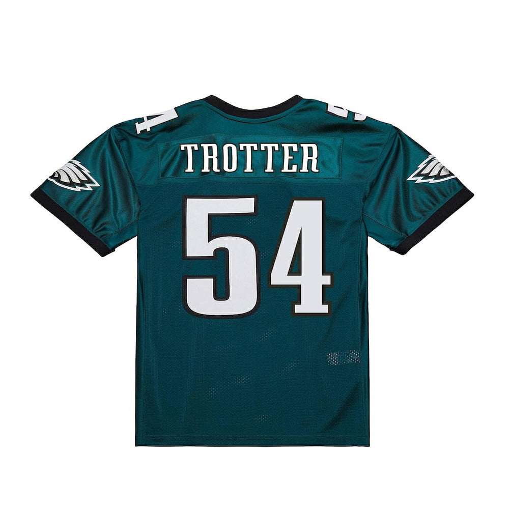 Mitchell & Ness Jeremiah Trotter Philadelphia Eagles 2000 Legacy Throwback Replica Jersey Green