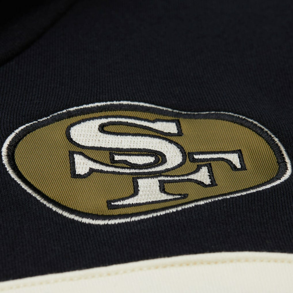 Mitchell & Ness San Francisco 49ers Vintage Logo Head Coach Hoodie Olive