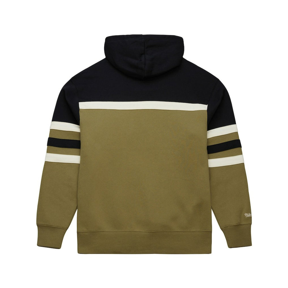 Mitchell & Ness Buffalo Bills Vintage Logo Head Coach Hoodie Olive
