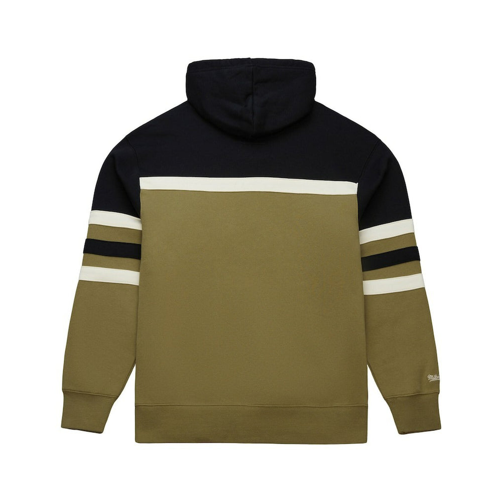 Mitchell & Ness Kansas City Chiefs Vintage Logo Head Coach Hoodie Olive