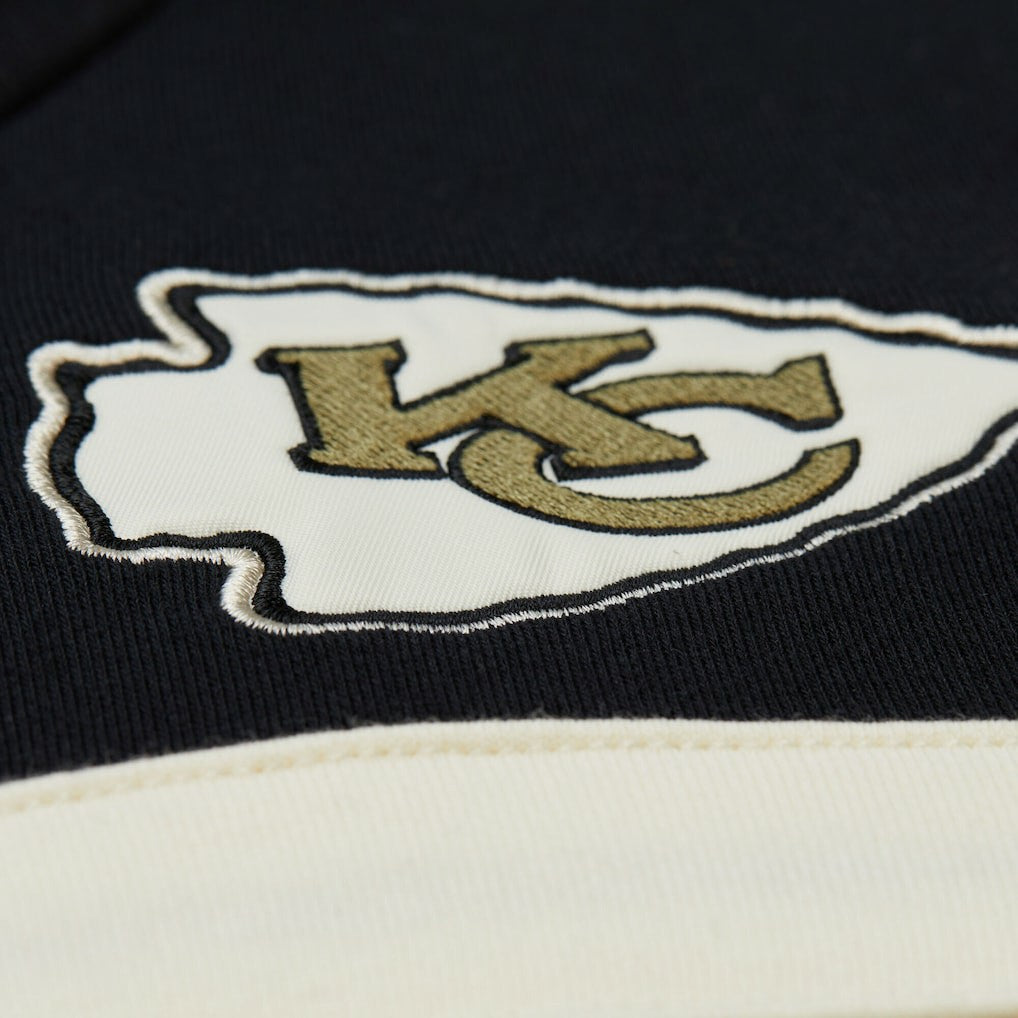 Mitchell & Ness Kansas City Chiefs Vintage Logo Head Coach Hoodie Olive