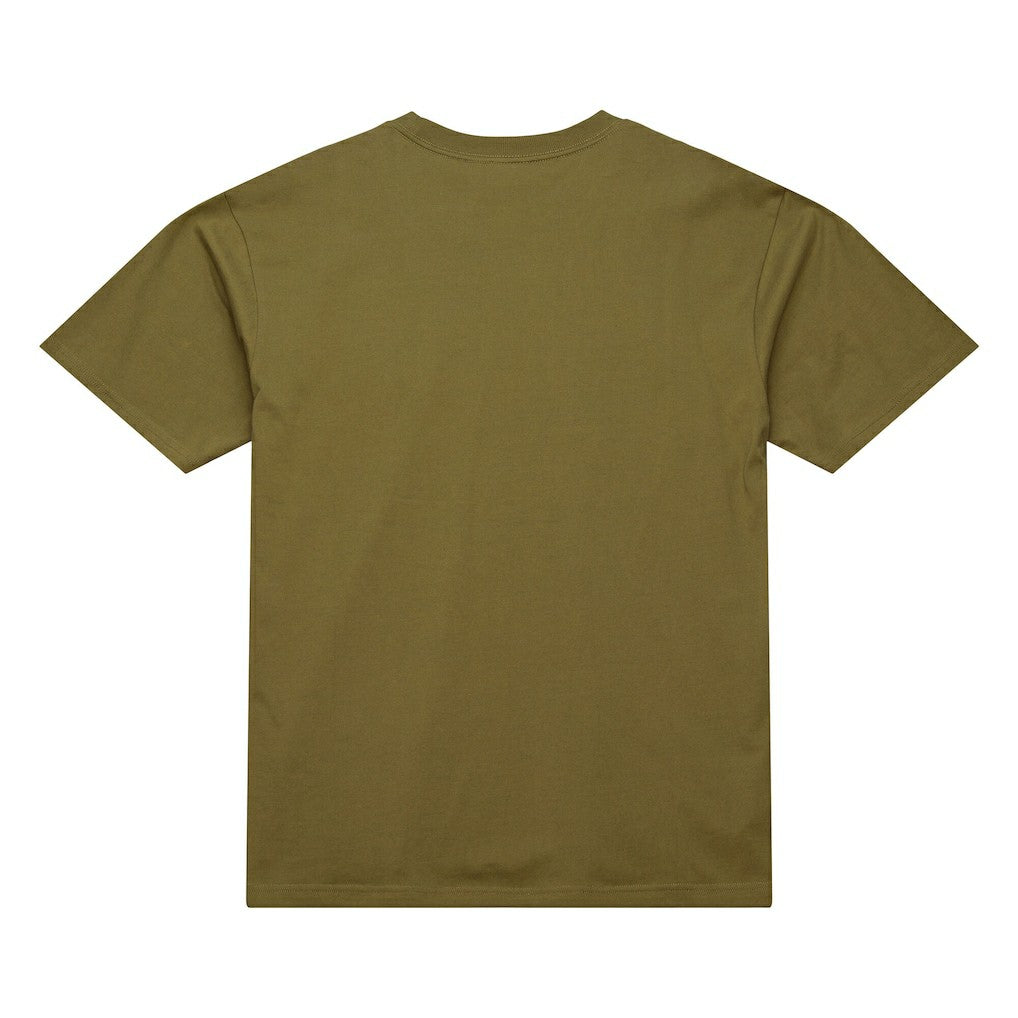 Mitchell & Ness Buffalo Bills Vintage Logo Premium T-Shirt Olive