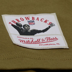 Mitchell & Ness Buffalo Bills Vintage Logo Premium T-Shirt Olive